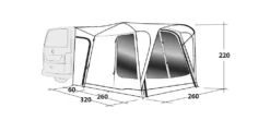 Outwell Milestone Shade Air Drive Away Awning 15 Outwell Milestone Shade Air Drive Away Awning -Vago Camping Shop 111093 milestone shade air drawing perspective 2