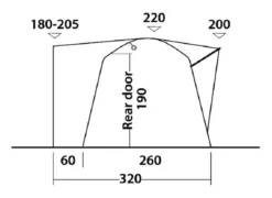 Outwell Milestone Shade Drive Away Awning -Vago Camping Shop 111100 6