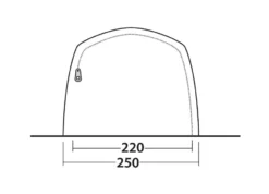 Outwell Oakwood 3 Tent -Vago Camping Shop 111208 oakwood 3 drawing other5