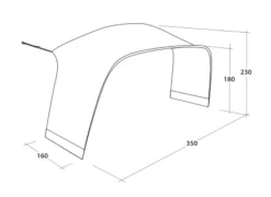 Outwell Universal Connector L -Vago Camping Shop 111341 1