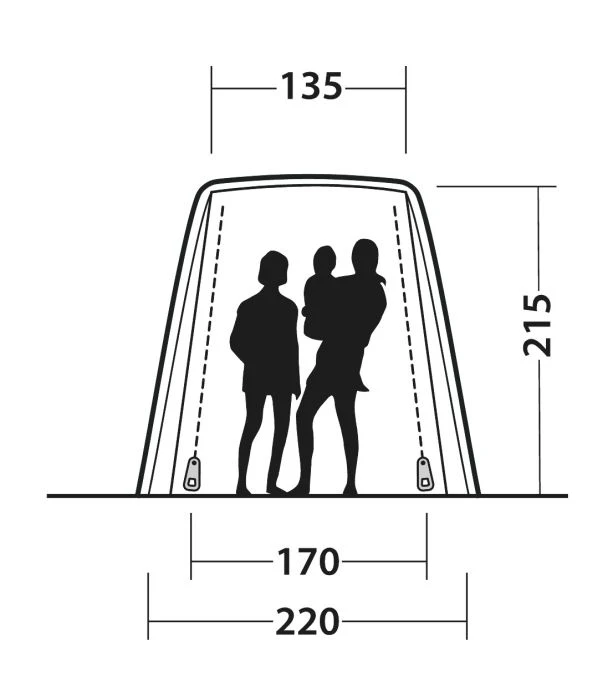 Outwell Dunecrest Drive Away Awning 17 Outwell Dunecrest Drive Away Awning - Image 17