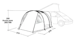 Easy Camp Shamrock Drive Away Awning -Vago Camping Shop 120398