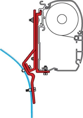 Fiamma F45 Adapter Kit (Ducato - Master) 2 Fiamma F45 Adapter Kit (Ducato - Master) - Image 2