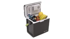 Outwell ECOcool 24 Ltr Slate Grey Coolbox 12v & 230v -Vago Camping Shop 590173 ecocool slate grey 24l 12v 230v feature photo 7