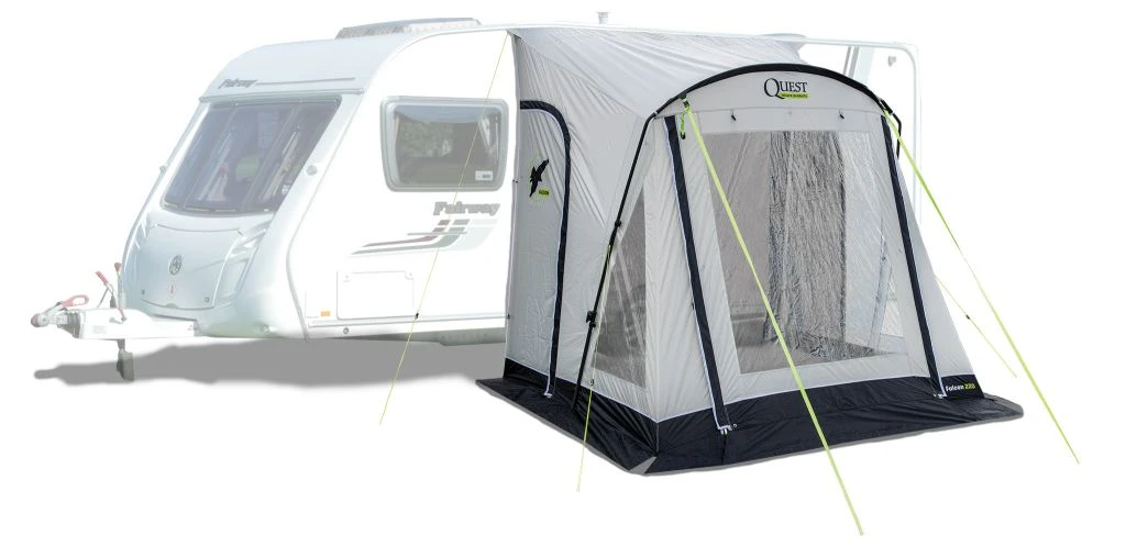 Quest Falcon 220 Poled Porch Caravan Awning 5 Quest Falcon 220 Poled Porch Caravan Awning - Image 5