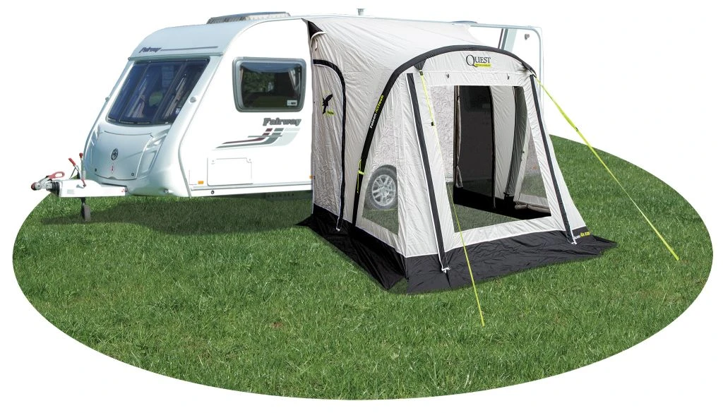 Quest Falcon 220 Poled Porch Caravan Awning 8 Quest Falcon 220 Poled Porch Caravan Awning - Image 8