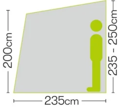 Quest Falcon 260 Poled Porch Caravan Awning -Vago Camping Shop a3501 6 fullsize