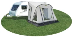 Quest Falcon 260 Poled Porch Caravan Awning -Vago Camping Shop a3501 fullsize