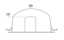 Robens Aero Yurt Air Tent Package 10 Robens Aero Yurt Air Tent Package -Vago Camping Shop aero yurt measurements