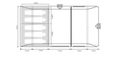 Outdoor Revolution Airedale 5.0S Tent -Vago Camping Shop airedale 5s 1 3