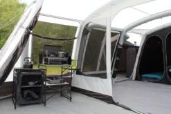 Outdoor Revolution Airedale 9.0DSE Air Tent Bundle (2023) -Vago Camping Shop airedale 9 living area