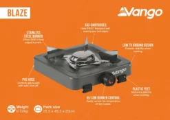 Vango Blaze Single Hob 6 Vango Blaze Single Hob -Vago Camping Shop blaze hr medium