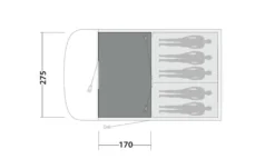 Easy Camp Palmdale 500 Lux Tent Carpet (275cm X 175cm) 5 Easy Camp Palmdale 500 Lux Tent Carpet (275cm X 175cm) -Vago Camping Shop carpet palmdale 500 500 lux