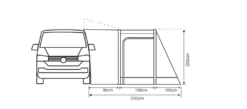 Outdoor Revolution Cayman Cuba Air Mid Drive Away Awning -Vago Camping Shop cayman cuba specs 1