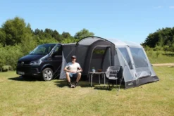 Outdoor Revolution Cayman Curl Air Low Drive Away Awning -Vago Camping Shop cayman curl air low 11