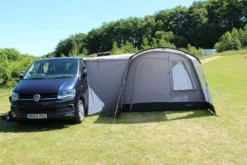 Outdoor Revolution Cayman Curl Air Low Drive Away Awning -Vago Camping Shop cayman curl air low 9
