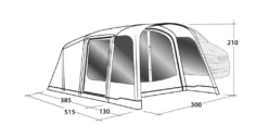 Outwell Blossburg 380 Drive Away Air Awning 16 Outwell Blossburg 380 Drive Away Air Awning -Vago Camping Shop d78340a9 4117 472d 9e73 2c19d5465c22