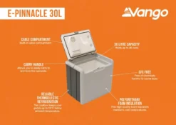 Vango E-Pinnacle 30L Cooler -Vago Camping Shop e pinnnacle 30l hr medium