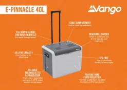 Vango E-Pinnacle 40L Cooler -Vago Camping Shop e pinnnacle 40l hr medium