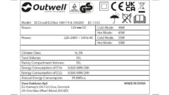 Outwell ECOcool 35 Ltr Slate Grey Coolbox 12V & 230V -Vago Camping Shop e4527509 465e 42b6 a162 3751b54b9448 1280x960