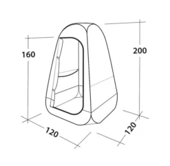 Easy Camp Little Loo Toilet Tent 13 Easy Camp Little Loo Toilet Tent -Vago Camping Shop easy camp little loo 2