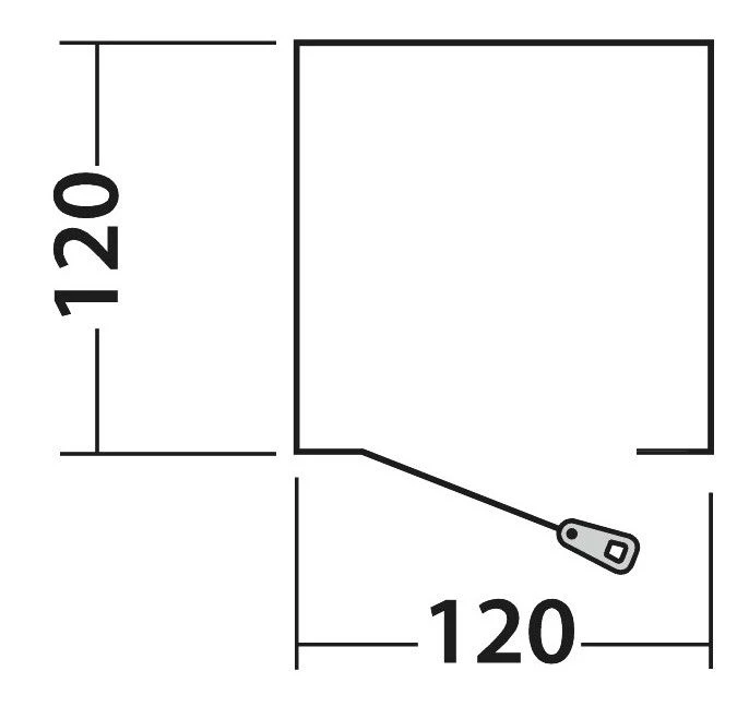 Easy Camp Little Loo Toilet Tent 2 Easy Camp Little Loo Toilet Tent - Image 2