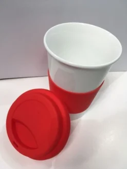 100 X Travel Mug Eco-Ceramic And Silicone 8 100 X Travel Mug Eco-Ceramic And Silicone -Vago Camping Shop eco cup 1 1 1 2