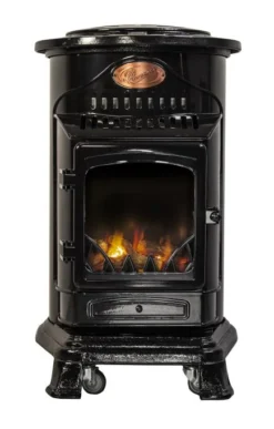 Provence 3kw Portable Gas Heater In Gloss Black