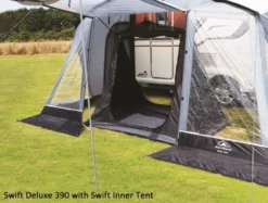 Sunncamp Swift 390 SC Caravan Awning -Vago Camping Shop inner tent inside swift 390 deluxe 5 amended np