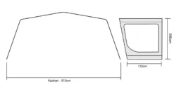 Outdoor Revolution Kalahari PC 7.0 Side Sun Wing -Vago Camping Shop kalahari side wing 1 1 1