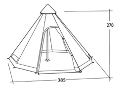 Easy Camp Moonlight Tipi -Vago Camping Shop moonlight tipi1