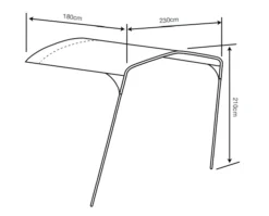 Outdoor Revolution Movelite T4E PC Front Canopy 15 Outdoor Revolution Movelite T4E PC Front Canopy -Vago Camping Shop movelite pc canopy 1a