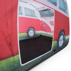 Volkswagen VW Campervan Kids Red Pop Up Tent -Vago Camping Shop ol0180 11 3