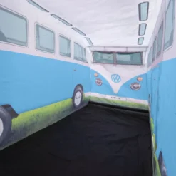 Volkswagen VW Campervan Kids Blue Pop Up Tent -Vago Camping Shop ol0180 15 1