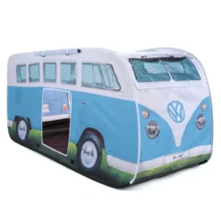 Volkswagen VW Campervan Kids Blue Pop Up Tent -Vago Camping Shop ol0180 2 1