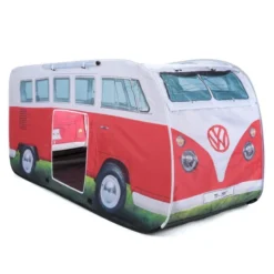 Volkswagen VW Campervan Kids Red Pop Up Tent -Vago Camping Shop ol0180 2 3