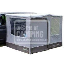 Outdoor Revolution Cayman Sun Canopy Front Panel -Vago Camping Shop orda1408 caymansuncanopy sidewalls frontdoor