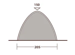 Outwell Free Standing Inner Tent -Vago Camping Shop outwell free standing inner tent 5