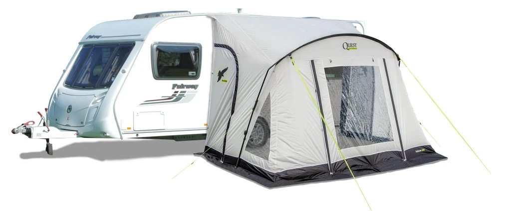 Quest Falcon 325 Poled Porch Caravan Awning 4 Quest Falcon 325 Poled Porch Caravan Awning - Image 4