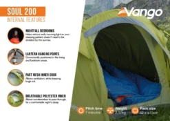 Vango Soul 200 Tent -Vago Camping Shop soul 200 infographic lr2