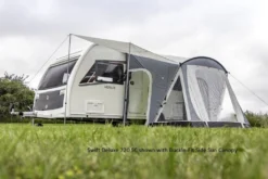 Sunncamp Swift Deluxe 220 SC Caravan Awning -Vago Camping Shop swift deluxe 260 sc with side sun canopy 2
