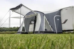 Sunncamp Swift Deluxe 325 SC Caravan Awning -Vago Camping Shop swift deluxe 325 sc with side sun canopy 5