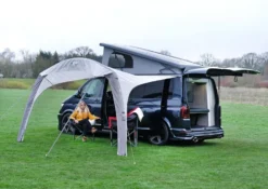 Vango AirBeam Sky Canopy 2.5m -Vago Camping Shop vango 2020 lifestyle awning additions sky canopy airbeam hi 6 1