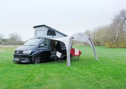 Vango AirBeam Sky Canopy 2.5m -Vago Camping Shop vango 2020 lifestyle awning additions sun canopy airbeam hi 4 1