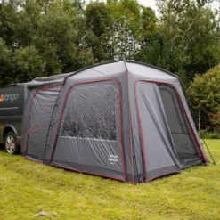 Vango Tailgate Hub Low Awning -Vago Camping Shop vango awning with tunnel access 1