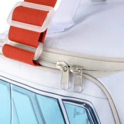 Volkswagen Large Red Cooler Bag -Vago Camping Shop vw cooler bag red 7